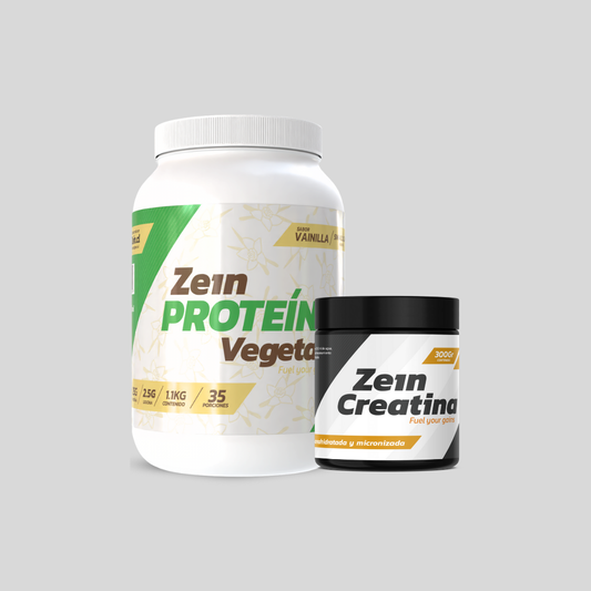 Pack Proteína Vegetal 1,1kg + Creatina 300gr (sin sabor)