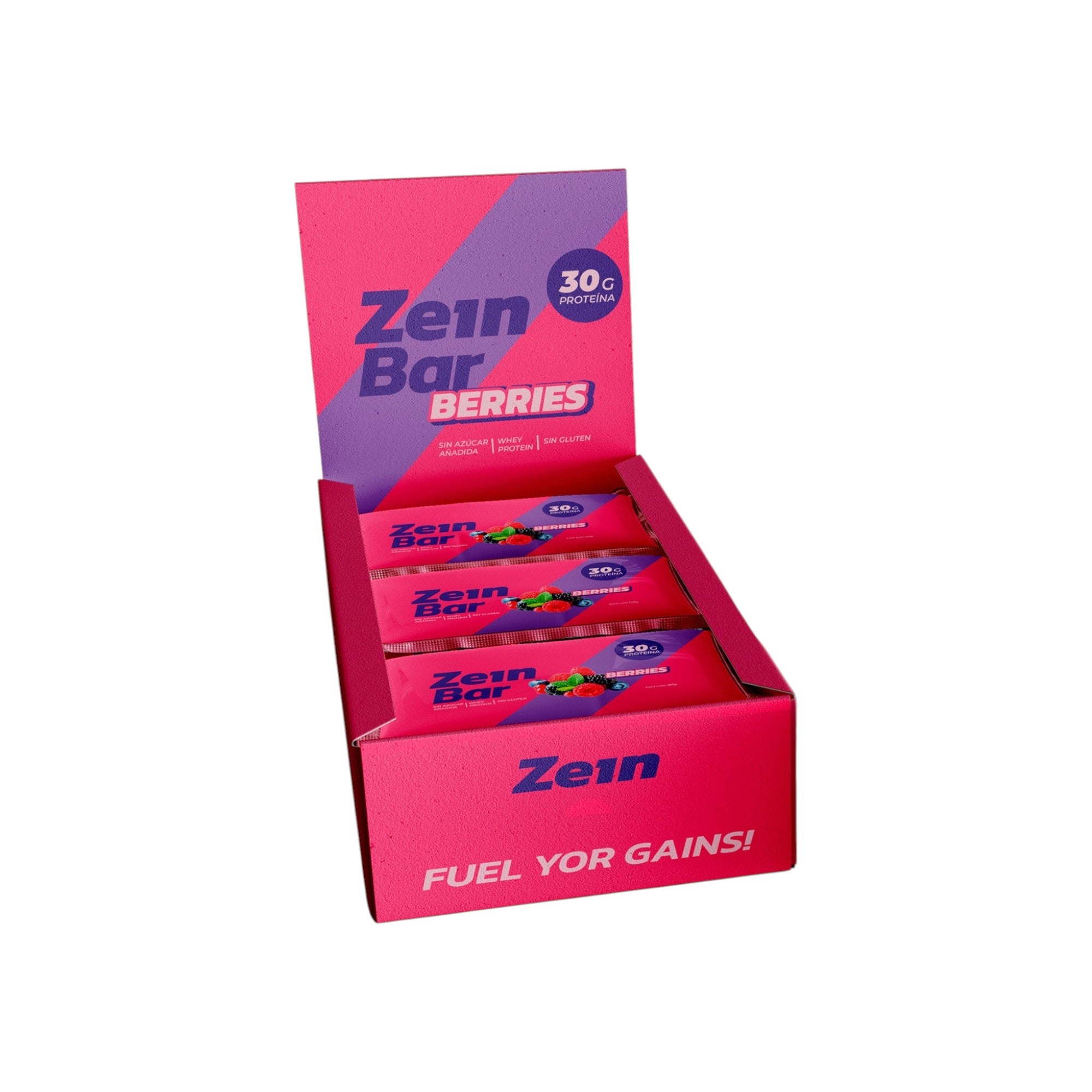 BOX DE 12 BARRAS DE PROTEINA 100GR - ZEIN BAR