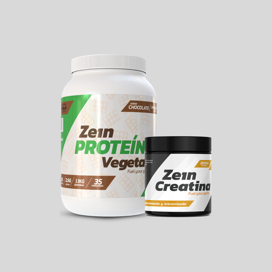 Pack Proteína Vegetal 1,1kg + Creatina 300gr (sin sabor)