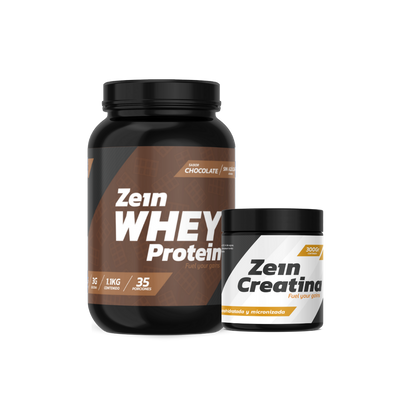 Pack Proteína Whey 1,1kg + Creatina 300gr (sin sabor)