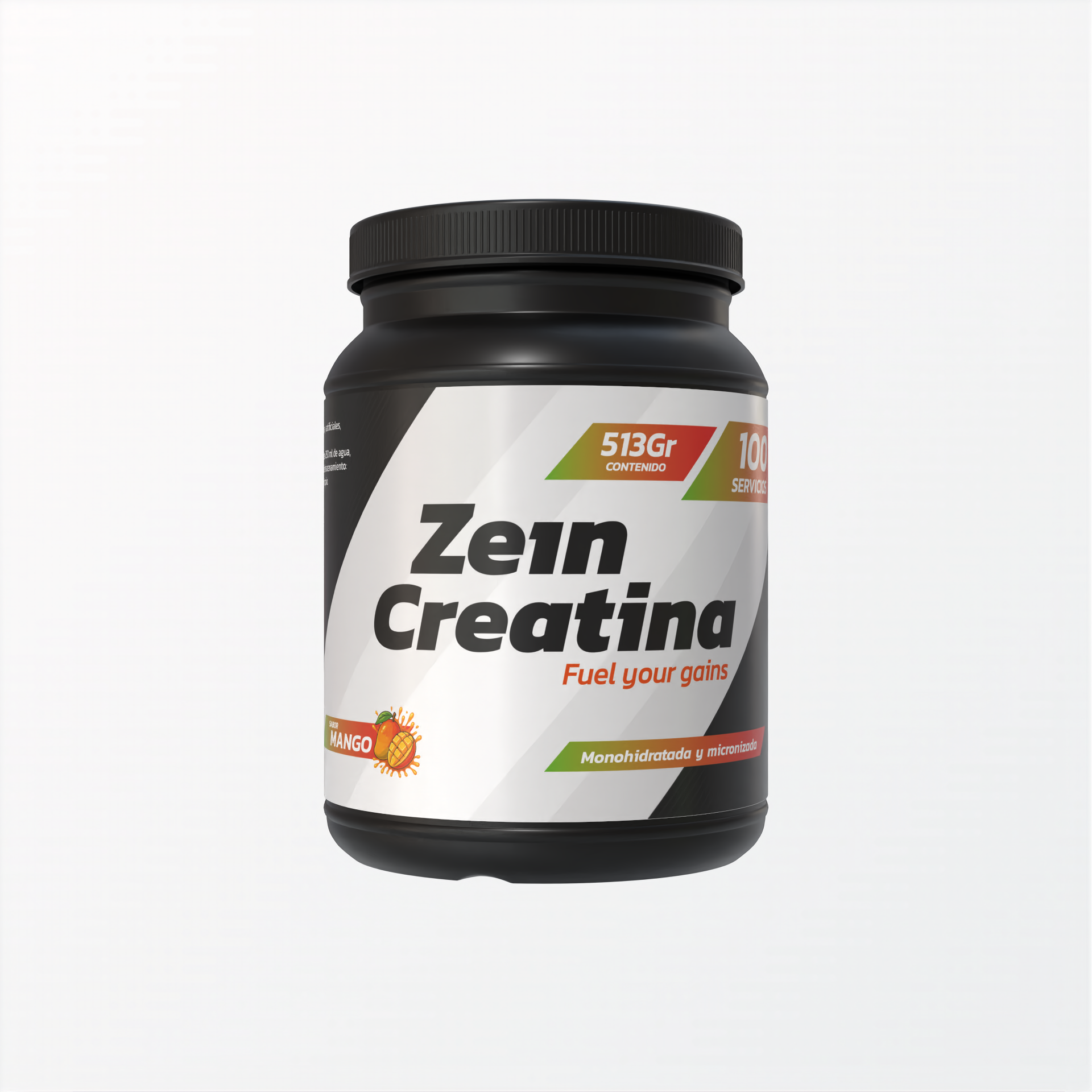 Creatina 100% Monohidratada  513Gr Sabores - Zein