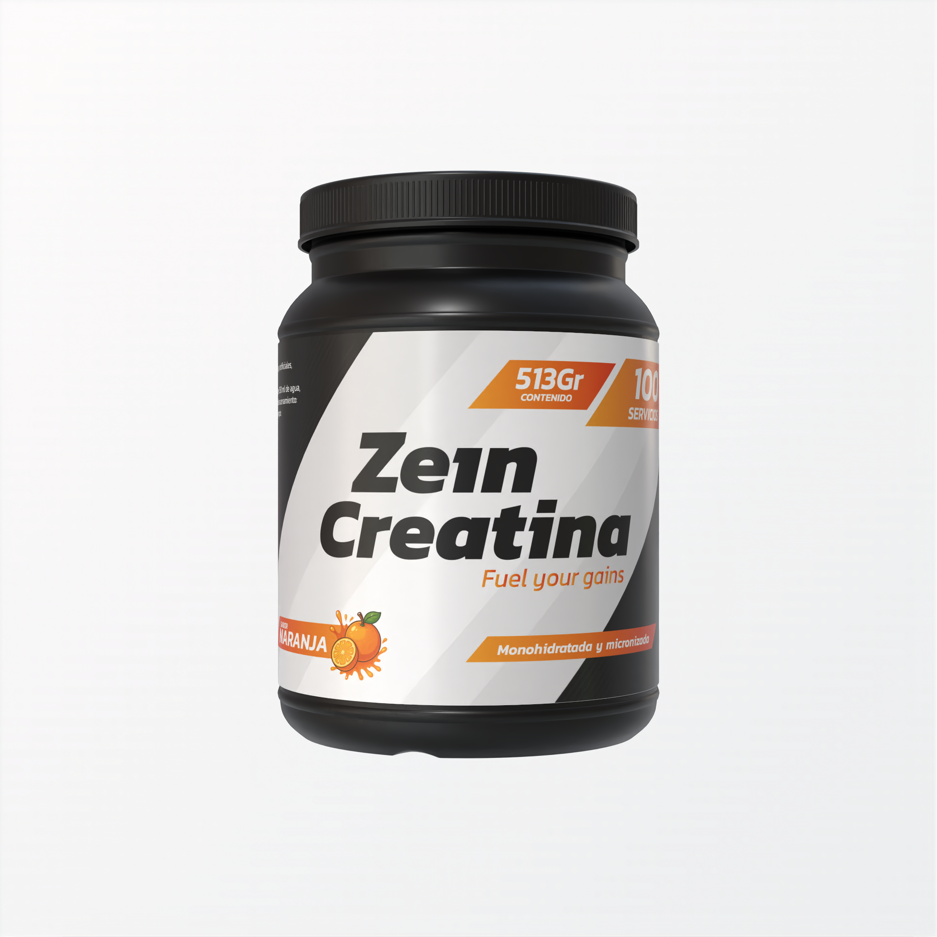 Creatina 100% Monohidratada  513Gr Sabores - Zein